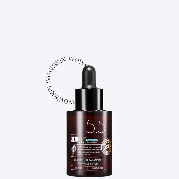 Acwell Licorice pH Balancing Advance Serum luminează și uniformizează tenul, reducând petele pigmentare. Ser coreean perfect pentru ten sensibil și lipsit de strălucire.